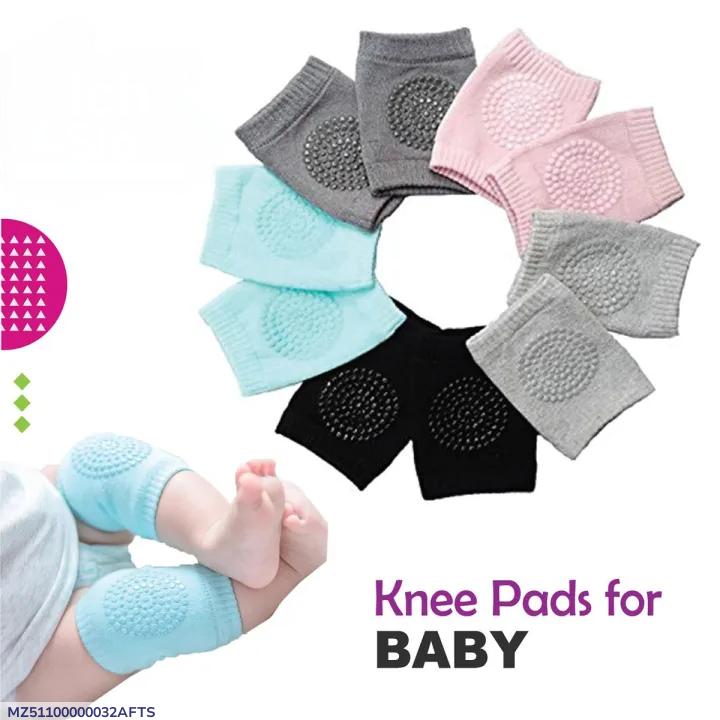 Baby Knee Pads Non-Slip Cotton 6 Colors