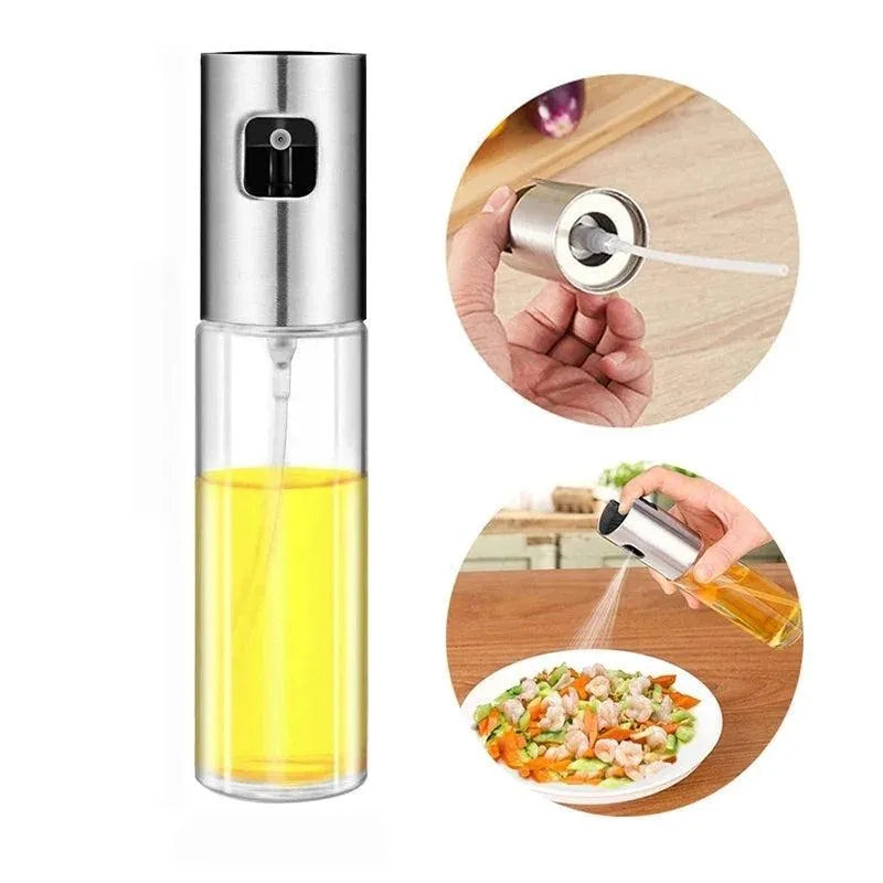 Elegant Oil Spray Bottle 175cm Glass 100ml