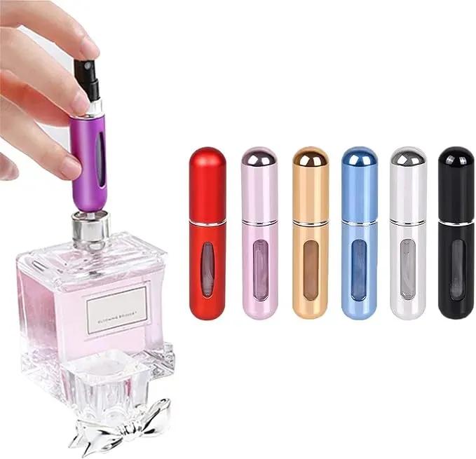 Reusable Metal Perfume Refiller 5ML Multicolor Travel Friendly