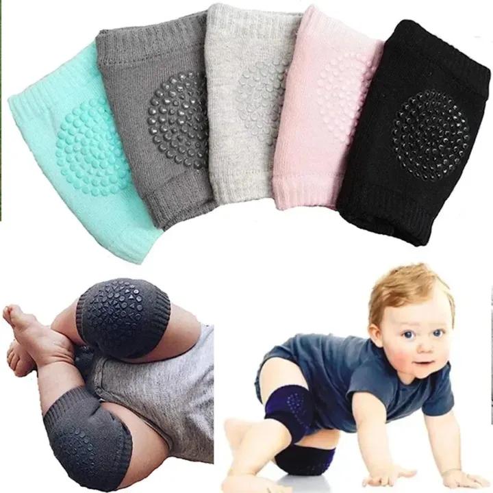 Baby Knee Pads Non-Slip Cotton 6 Colors