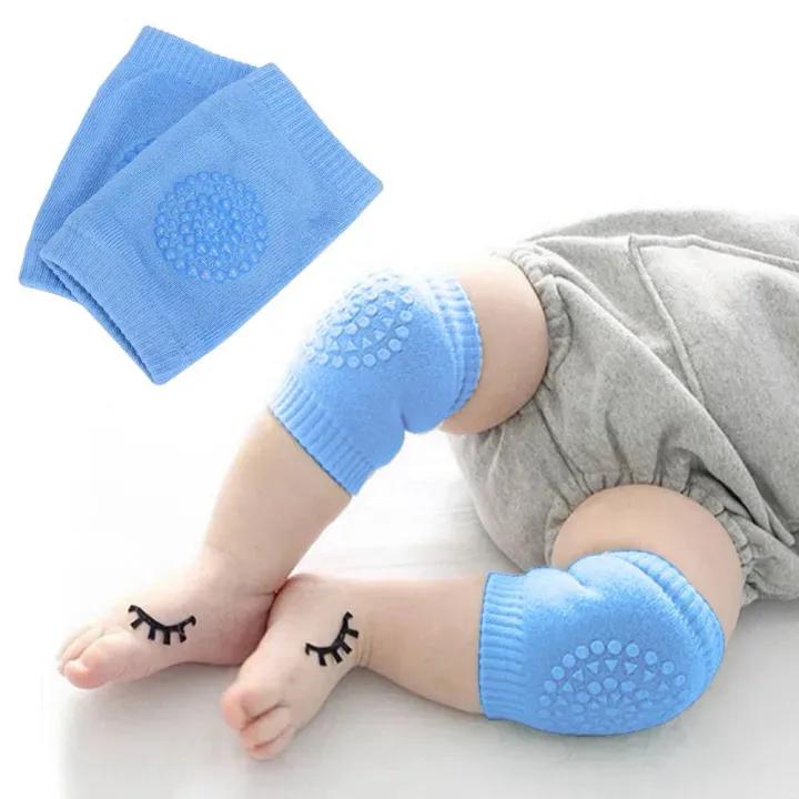 Baby Knee Pads Non-Slip Cotton 6 Colors