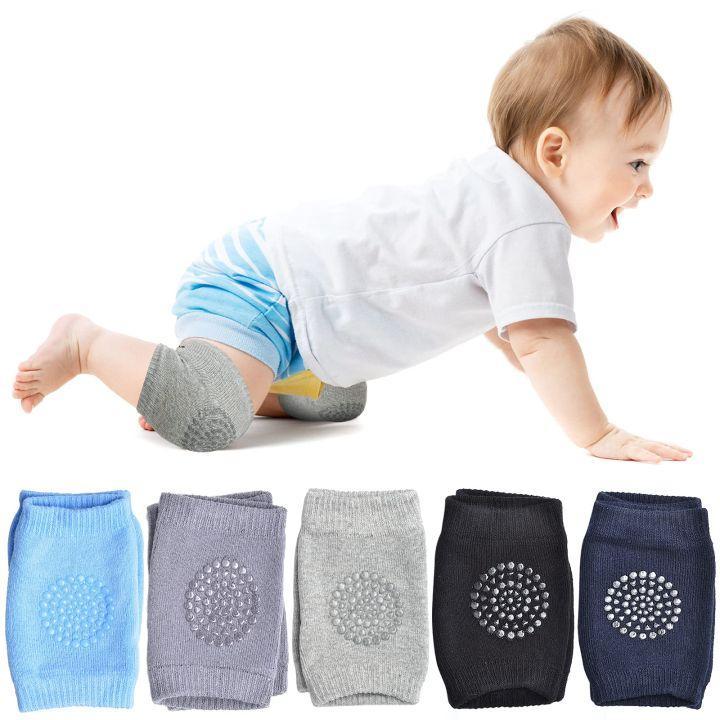 Baby Knee Pads Non-Slip Cotton 6 Colors