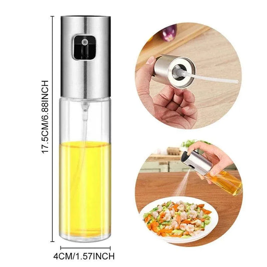 Elegant Oil Spray Bottle 175cm Glass 100ml