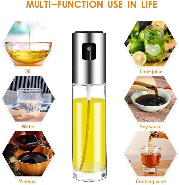 Elegant Oil Spray Bottle 175cm Glass 100ml