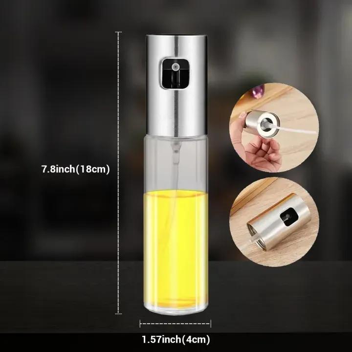 Elegant Oil Spray Bottle 175cm Glass 100ml