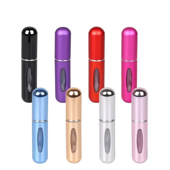 Reusable Metal Perfume Refiller 5ML Multicolor Travel Friendly