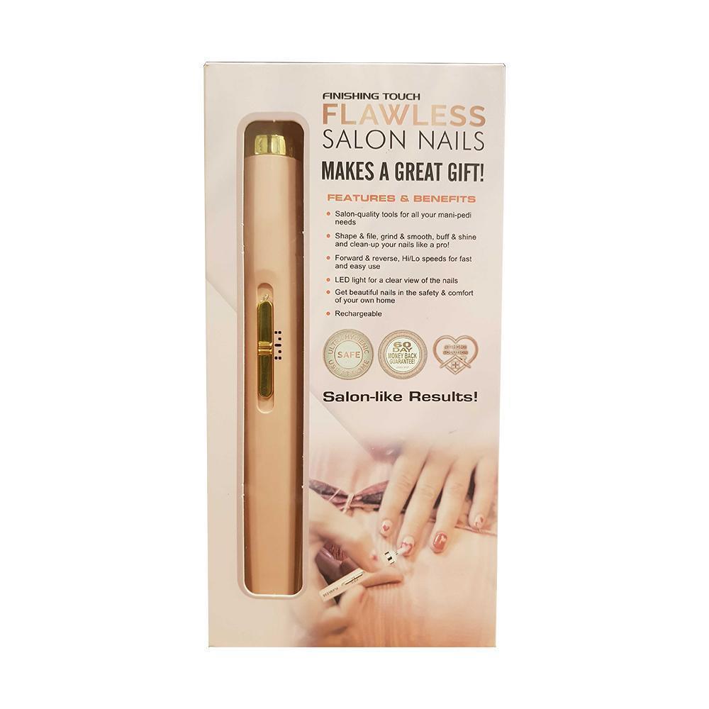 Pink Electric Nail Shaper with LED Light