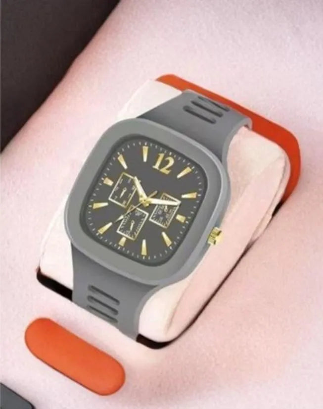 Men’s Black Plastic Analog watch Light Weight casual wear